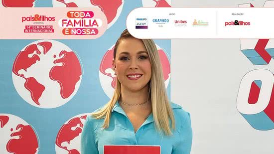 Andressa Simonini é a apresentadora do 14° Seminário Internacional Pais&Filhos - Divulgação