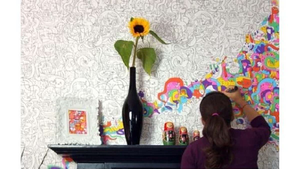Imagem Papel de parede para colorir