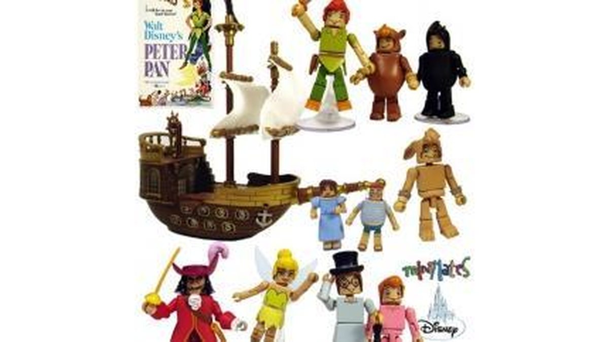 Imagem Achado do dia: Bonecos exclusivos do Peter Pan – 50 Anos do Clássico da Disney