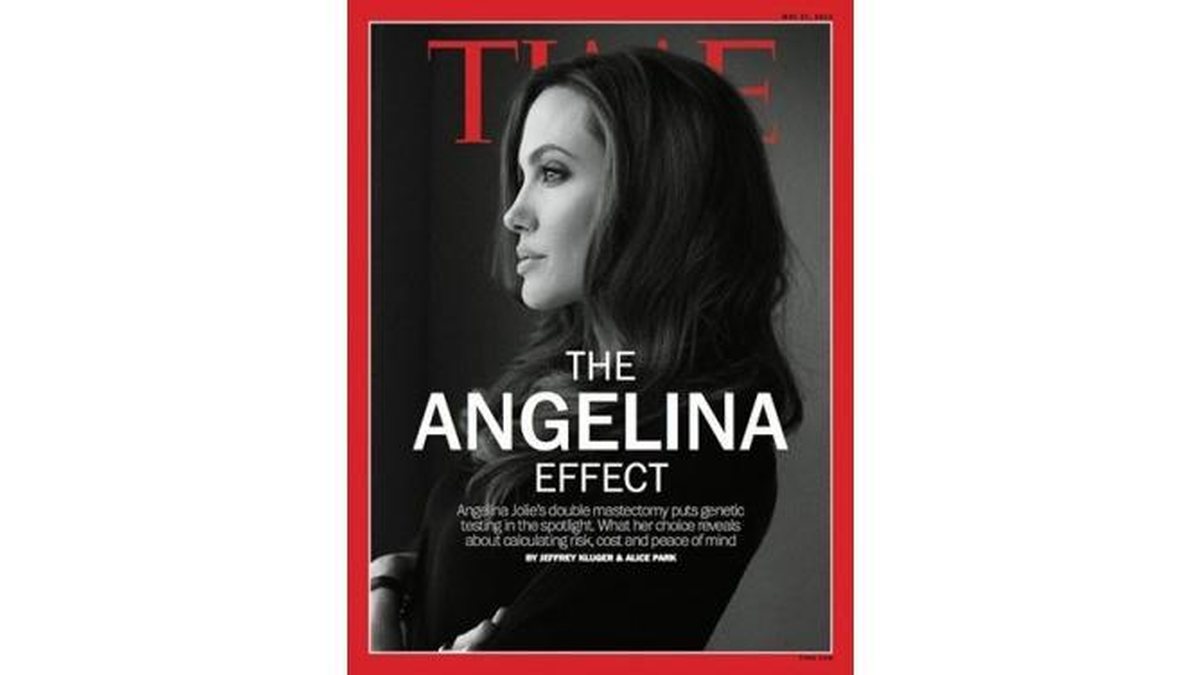 Imagem Angelina Jolie é capa da TIME desta sexta-feira