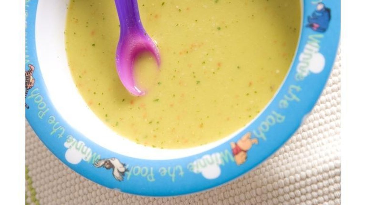 Imagem Receita de sopa de legumes e papinha de frutas