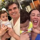 Claudia Raia exibe marco importante no crescimento do filho caçula: "Estamos emocionados" - (Foto: Reprodução/Instagram)