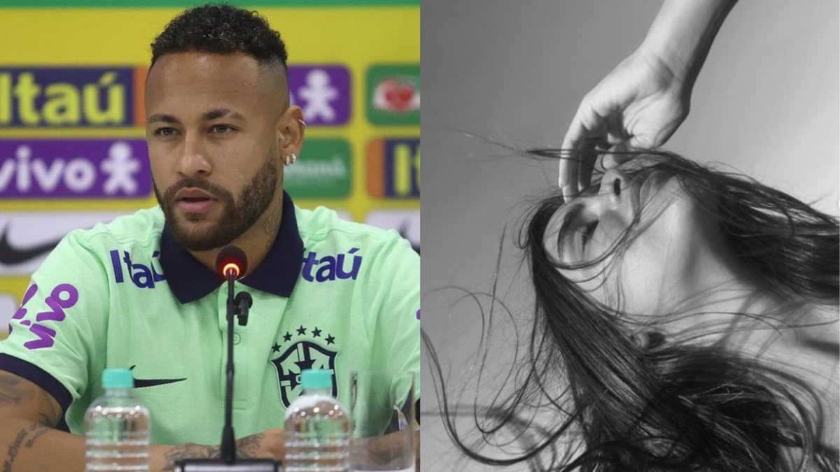 Neymar e Amanda Kimberlly - (Foto: Reprodução/Instagram)