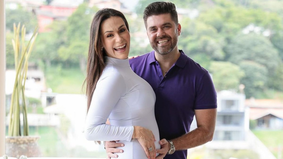 Nadja Haddad e Danilo Joan tiveram gêmeos - (Foto: Reprodução/Instagram)