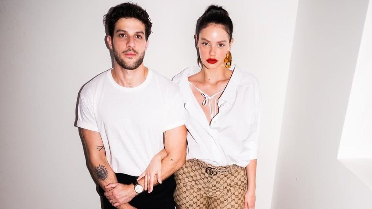 Chay Suede e Laura Neiva - Reprodução/Instagram