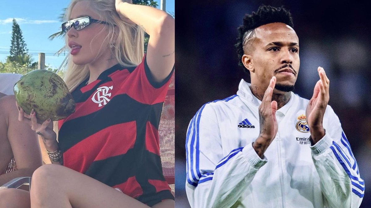 Éder Militão quer processar Karoline para que a influenciadora não se mude - Reprodução: Instagram