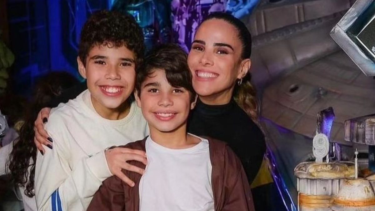 Wanessa Camargo e filhos - Reprodução Instagram