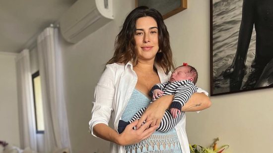 Fernanda Paes Lemes e filha - Reprodução: Instagram