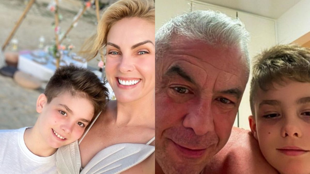 Ana Hickmann, Alexandre Correa e filho - Reprodução: Instagram