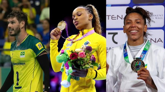 Medalhistas olímpicos brasileiros que estão nas Olimpíadas de 2024 - (Foto: reprodução/Instagram)