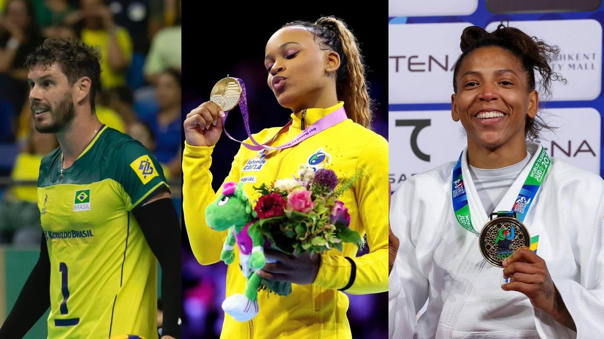 Medalhistas olímpicos brasileiros que estão nas Olimpíadas de 2024 - (Foto: reprodução/Instagram)