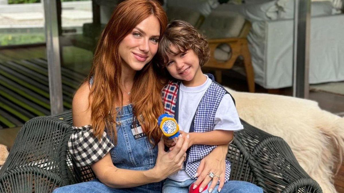 Giovanna Ewbank homenageou o filho no seu aniversário de 4 anos - (Foto: Reprodução/ Instagram)