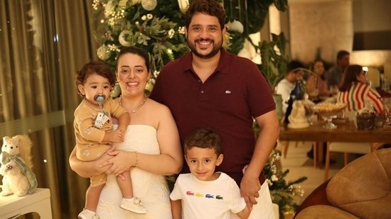 Juliana, marido e filhos - Foto: Reprodução/Instagram