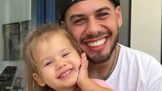 Zé Felipe disse que ficou com medo da filha - (Foto: Reprodução/ Instagram)