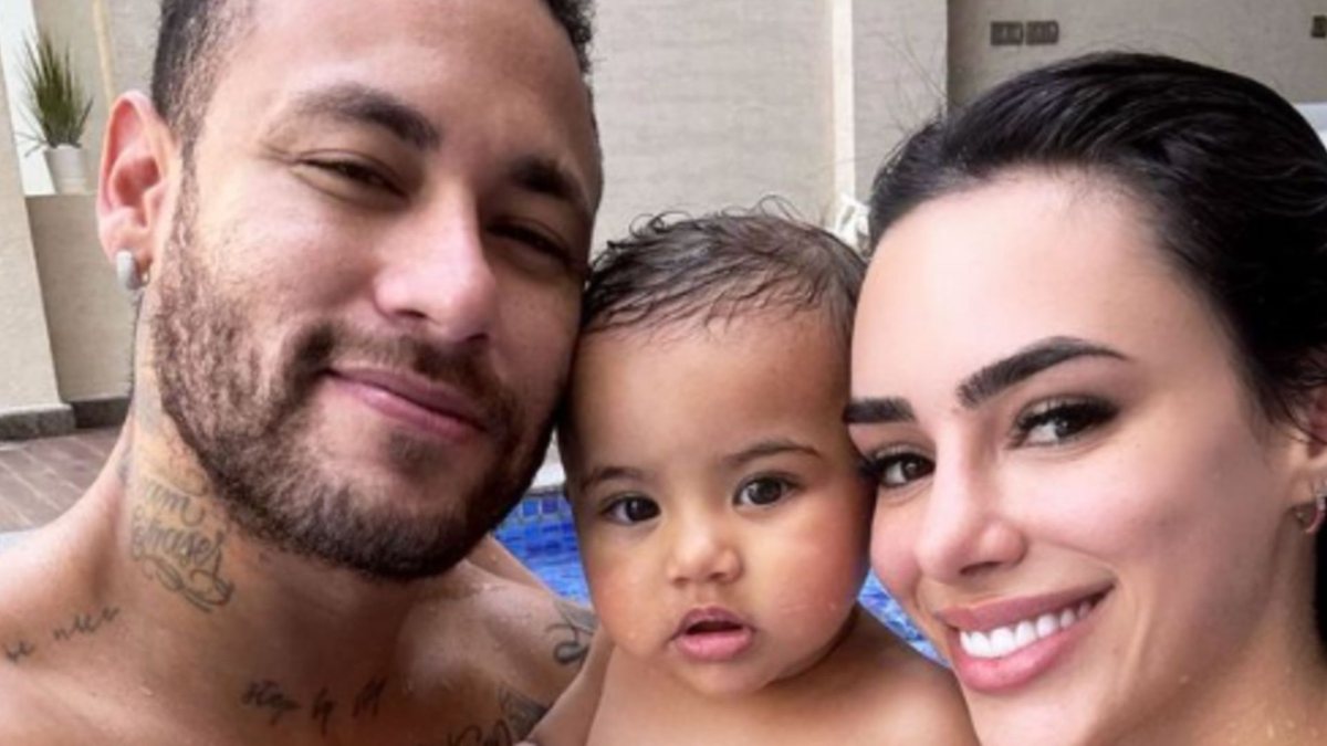 Bruna Biancardi, Neymar e Mavie - (Foto: Reprodução/Instagram)