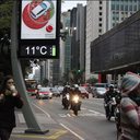 A frente fria que atinge São Paulo pode chegar a 7° até domingo - (Foto: Rovena Rosa/ Agência Brasil/ EBC)