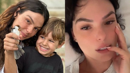 Isis Valverde explicou nos stories a cirurgia que o filho precisou fazer - (Foto: Reprodução/Instagram)