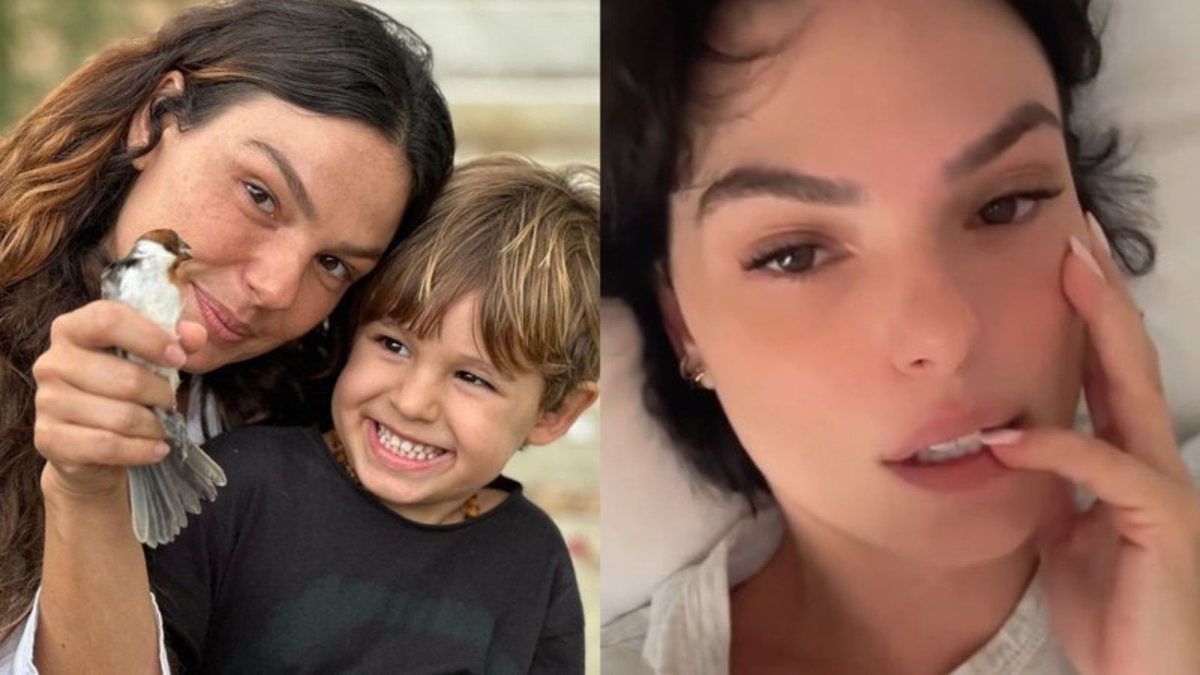 Isis Valverde explicou nos stories a cirurgia que o filho precisou fazer - (Foto: Reprodução/Instagram)