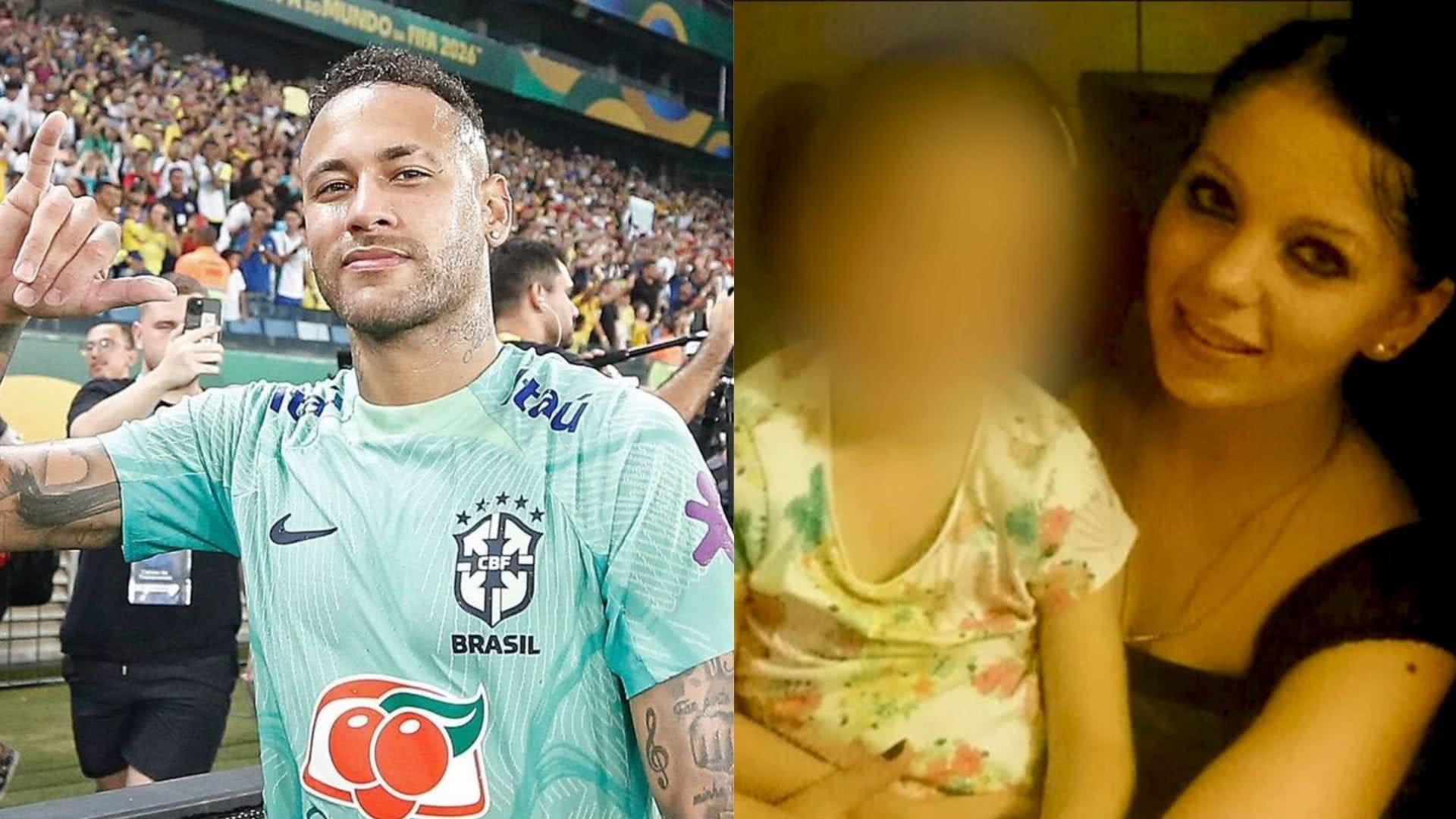 Modelo húngara mostra Dia dos Pais da filha após exame de DNA de Neymar