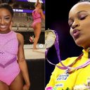 Rebeca revelou que Simone Biles tentou descobrir a apresentação - (Foto: Reprodução/Instagram)