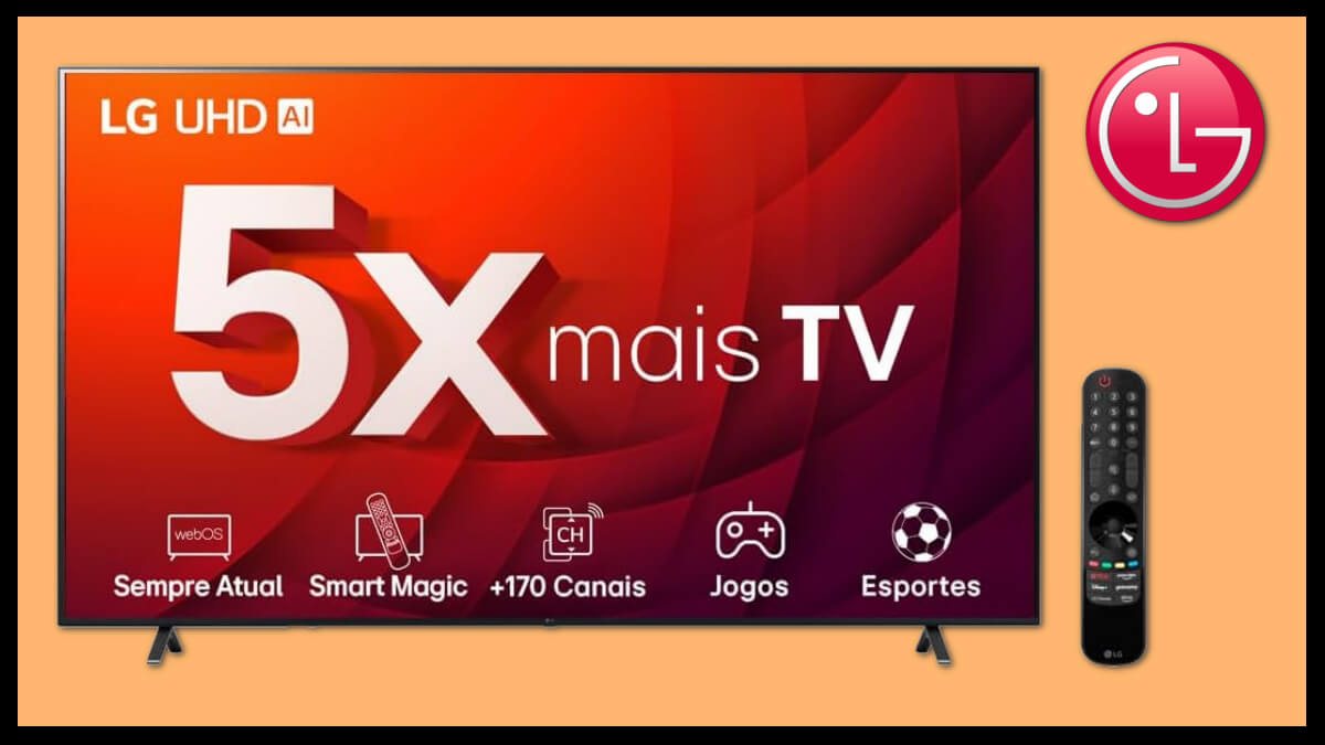 Smart TV LG UHD ThinQ AI - Divulgação