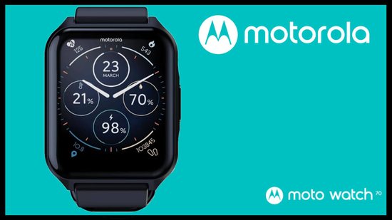 Moto Watch 70 - Divulgação