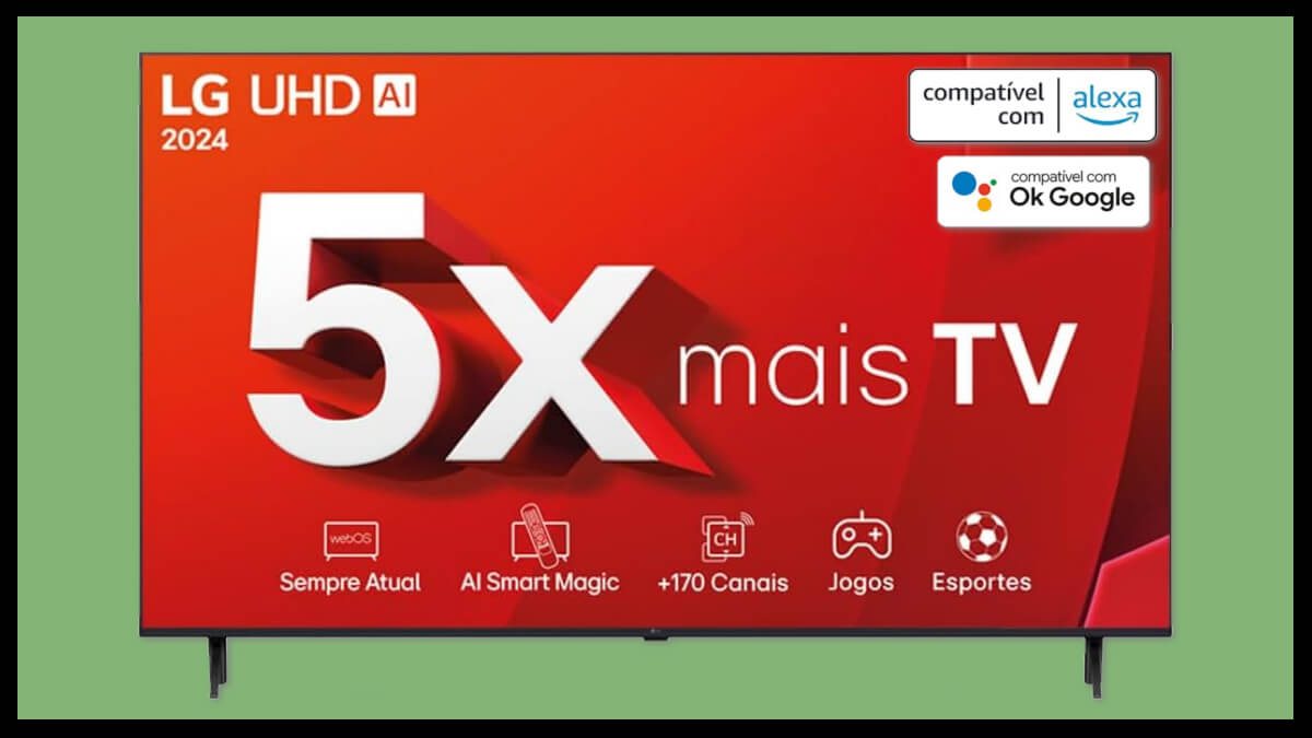 Smart TV LG UHD ThinQ AI - Divulgação