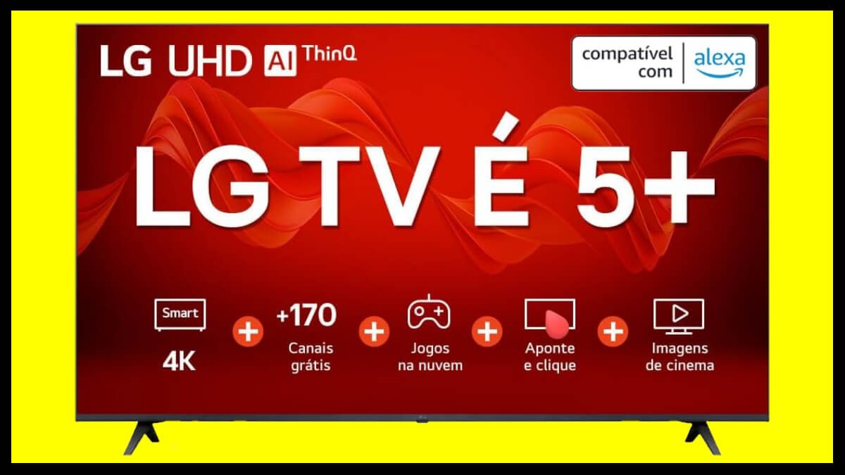 Smart TV LG UHD ThinQ AI - Divulgação