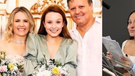 Larissa Manoela e os pais - Reprodução/Instagram