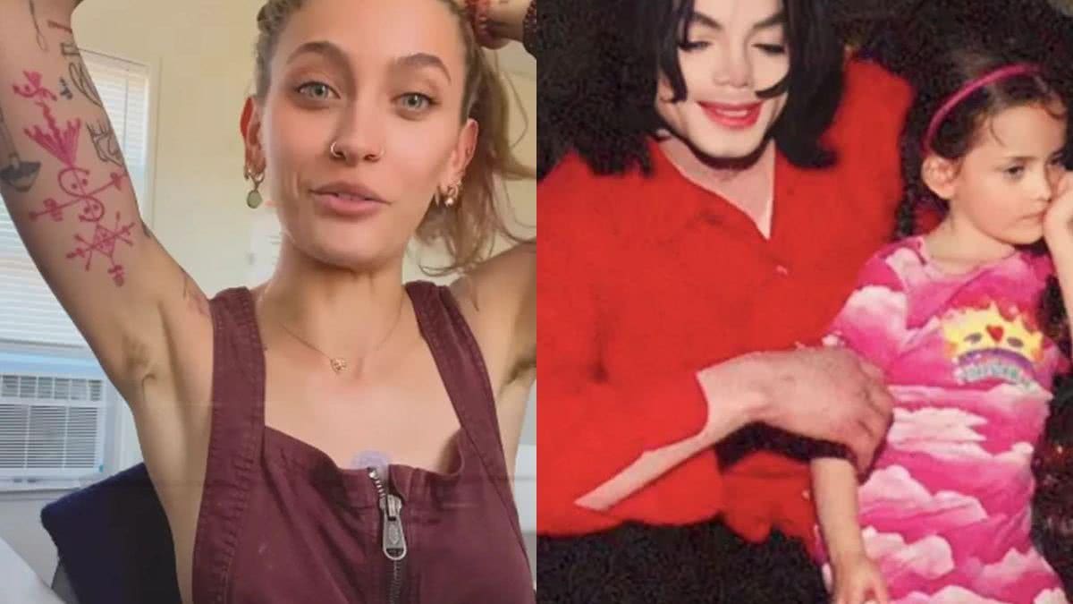 Paris Jackson e Michael Jackson - Reprodução/Instagram