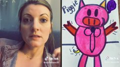 Mãe contou sobre situação ruim na escola da filha por conta de desenho - Reprodução/ TikTok