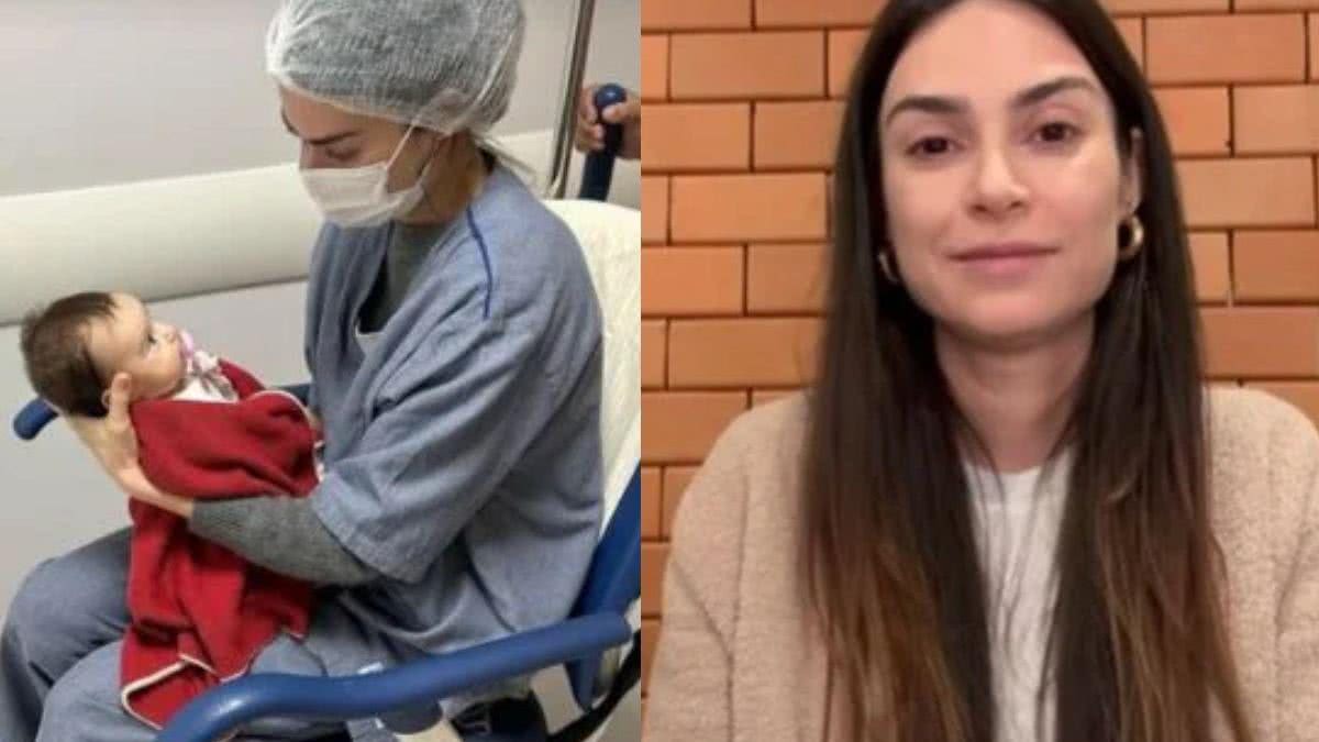 Thaila Ayala faz relato sobre cirurgia da filha - Reprodução/Instagram