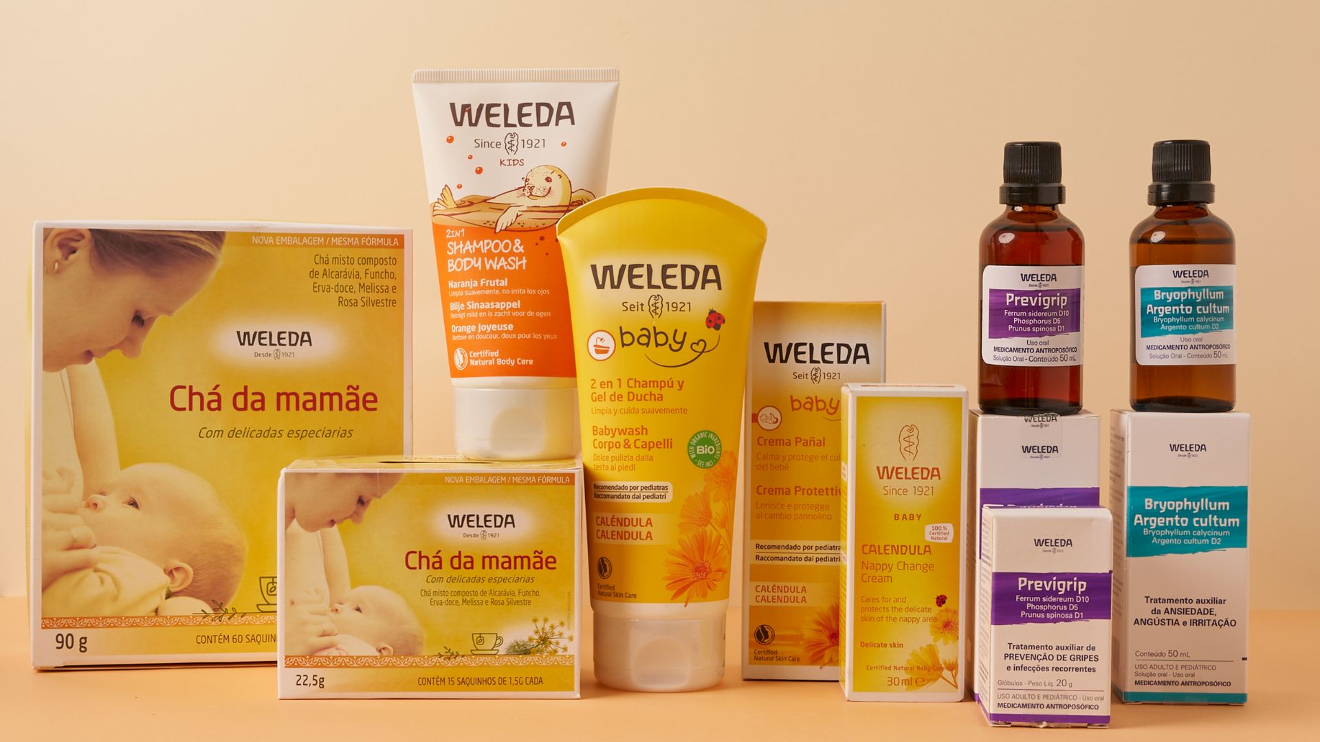 A linha Mamãe & Bebê de Weleda promove esses benefícios 