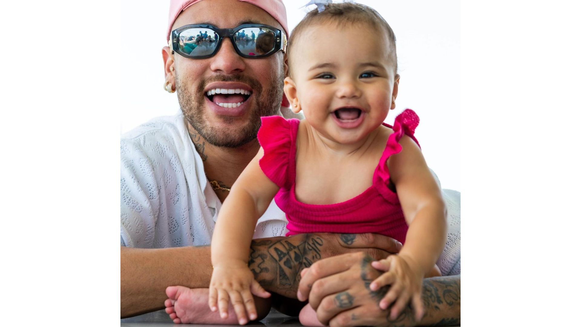 Neymar e filha