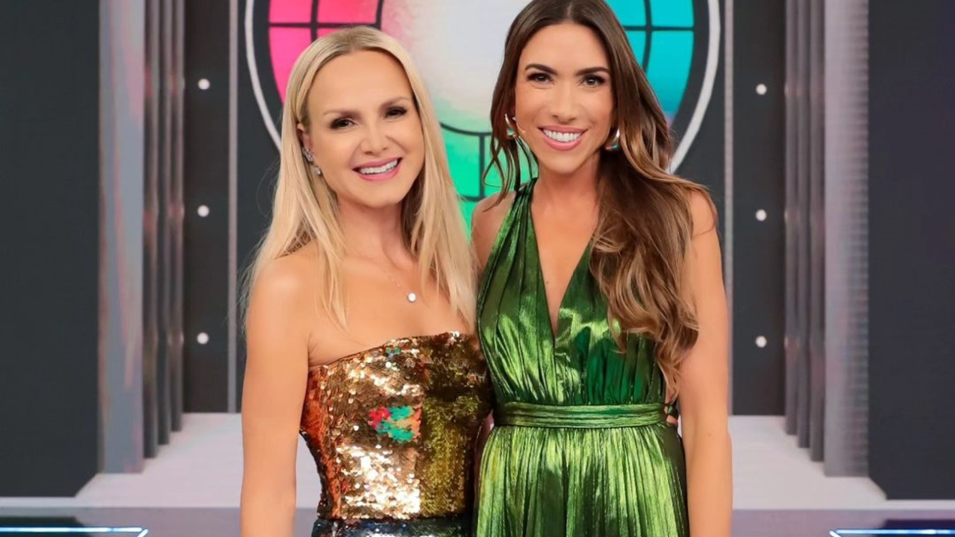 Eliana e Patrícia Abravanel