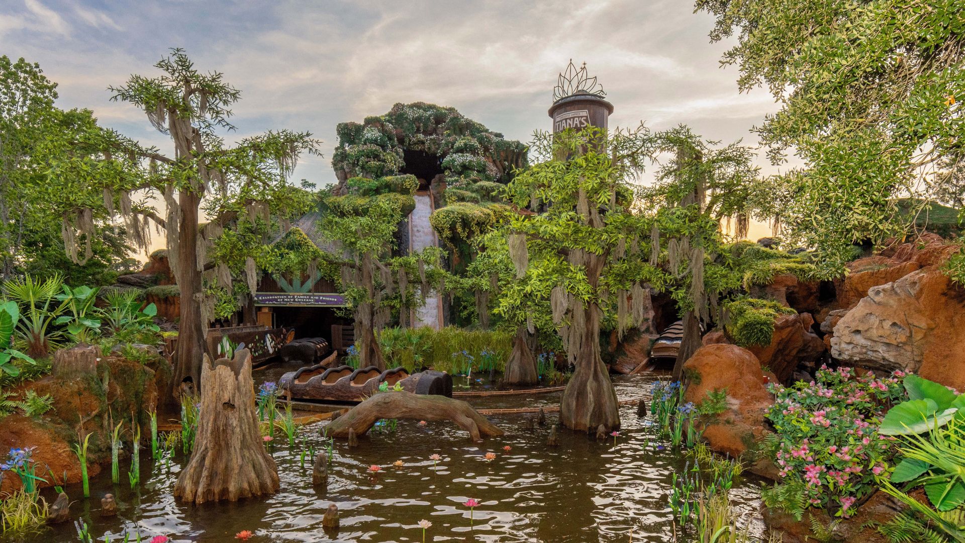 Tiana's Bayou Adventure da Disney