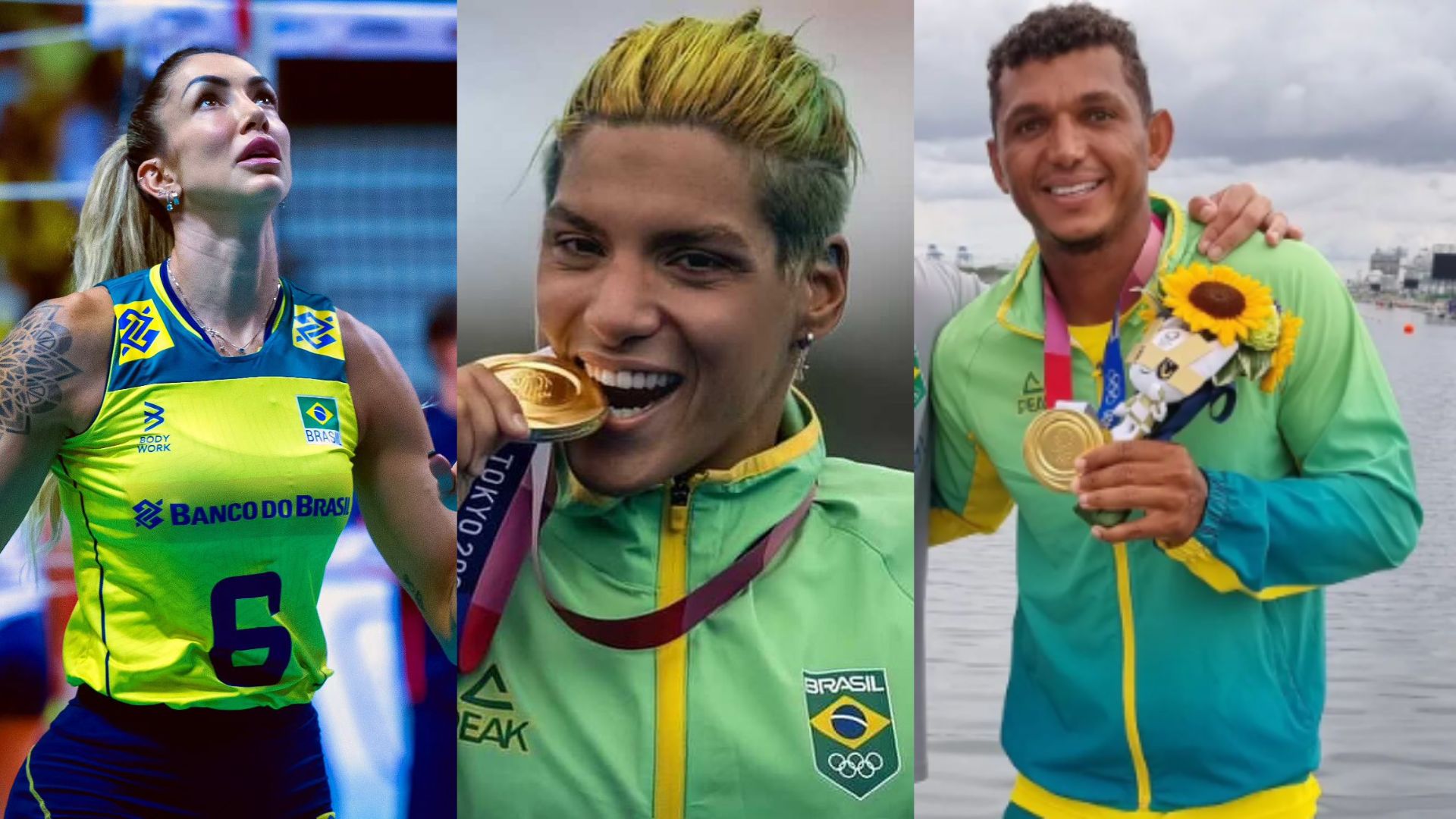 Brasileiros medalhistas olímpicos em Paris