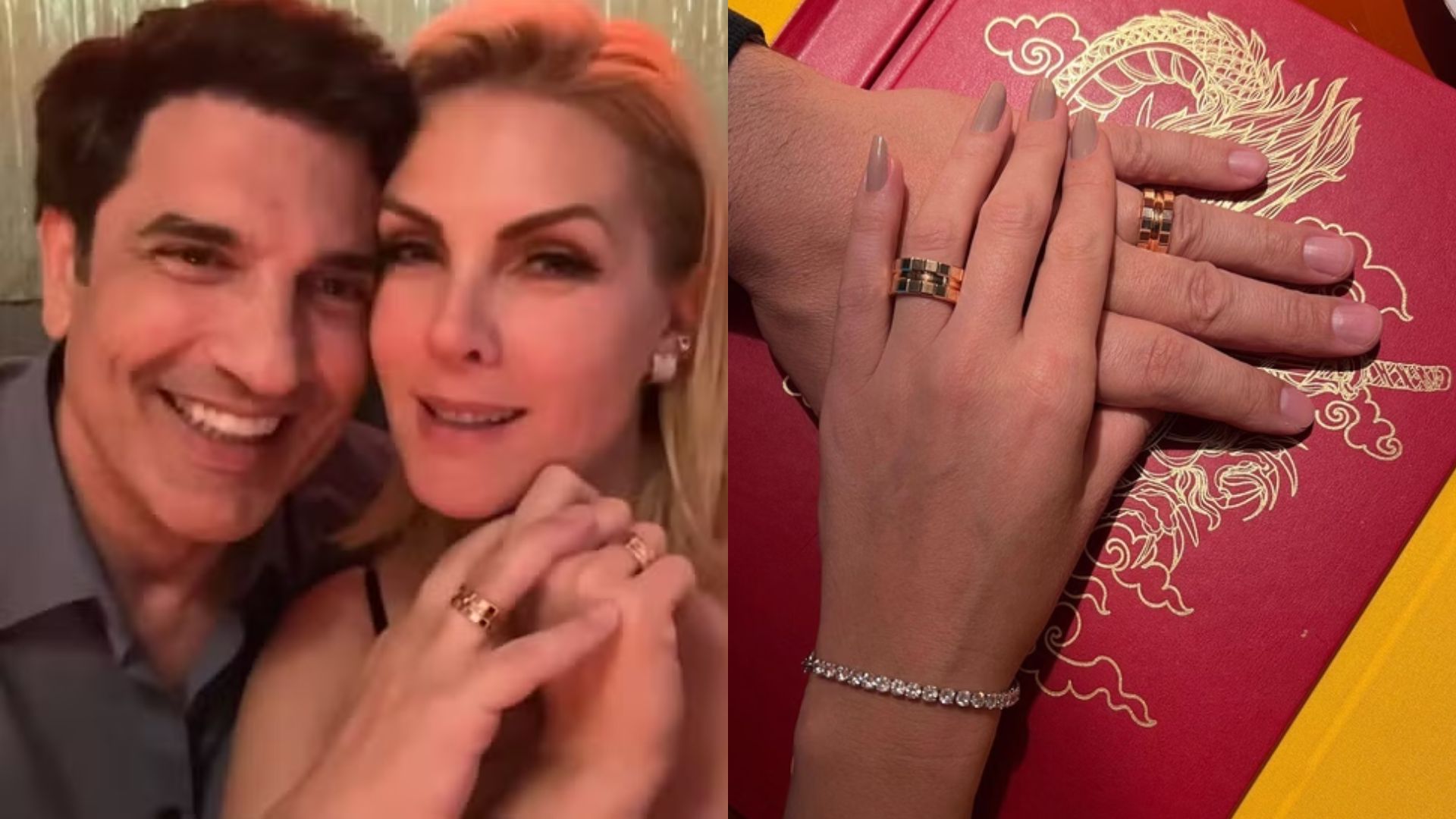 Ana Hickmann e Edu Guedes