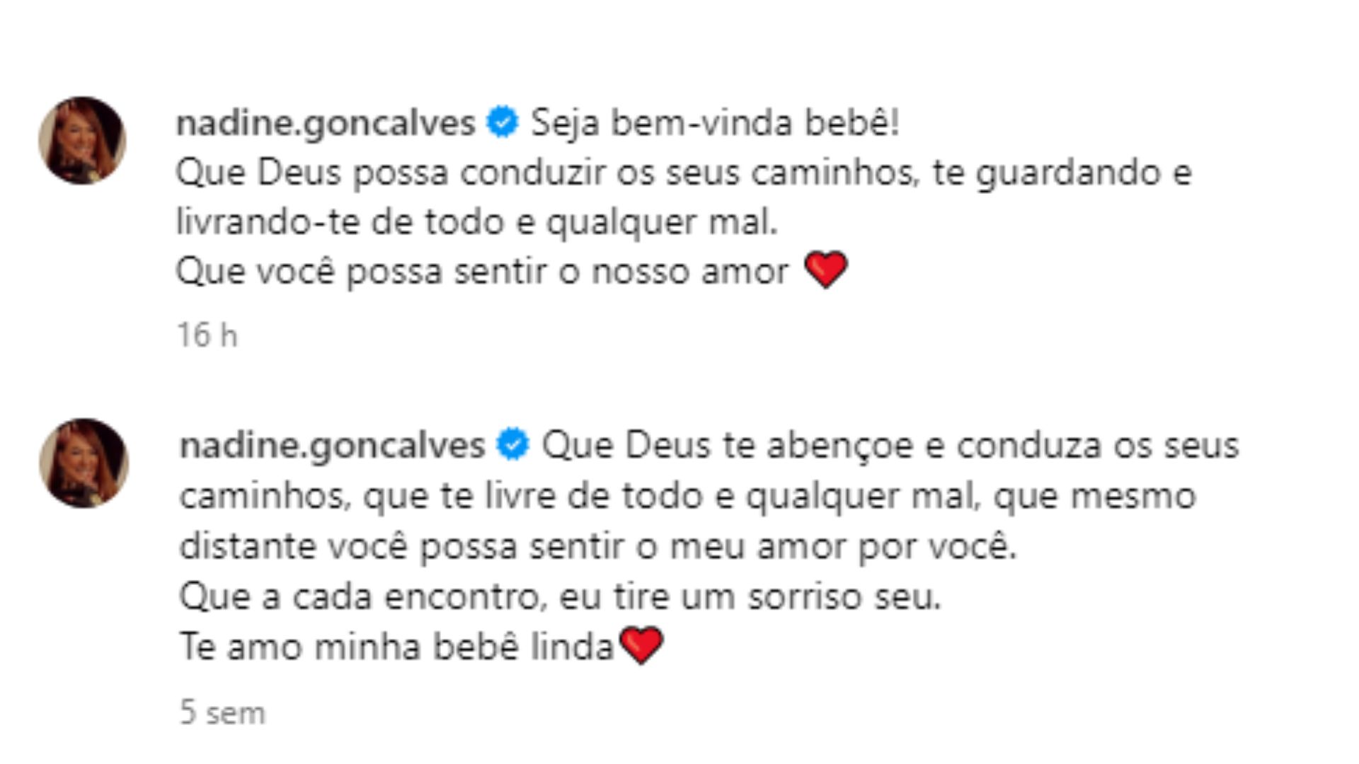 Comentários instagram