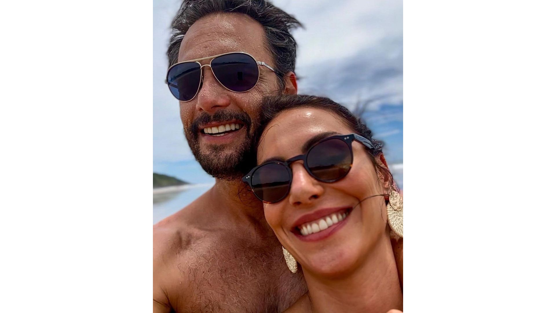 Mel Fronckowiak e Rodrigo Santoro