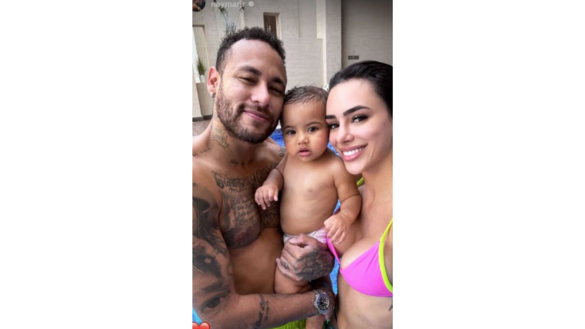 Neymar, Bruna Biancardi e Mavie