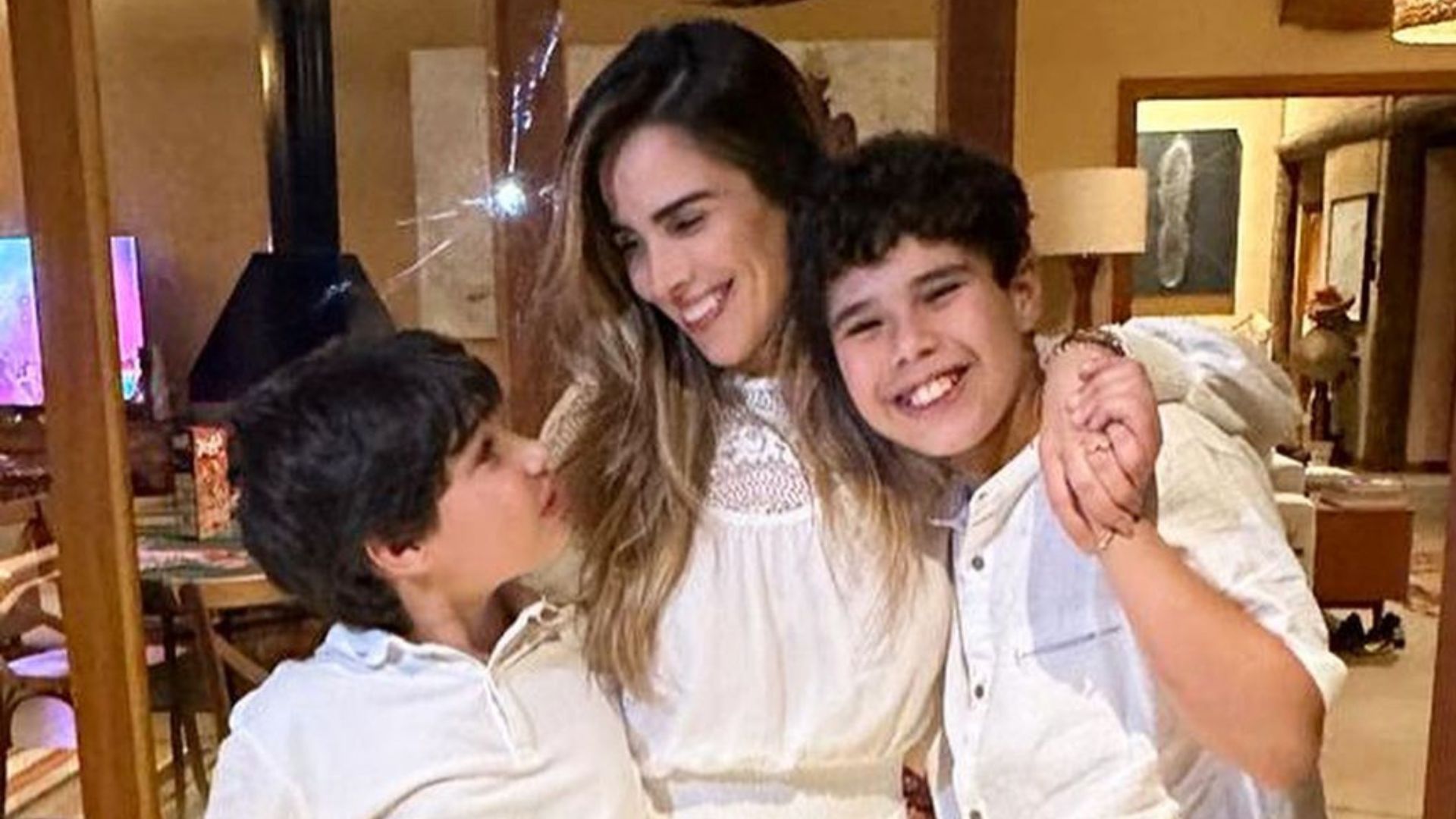 Wanessa Camargo e filhos