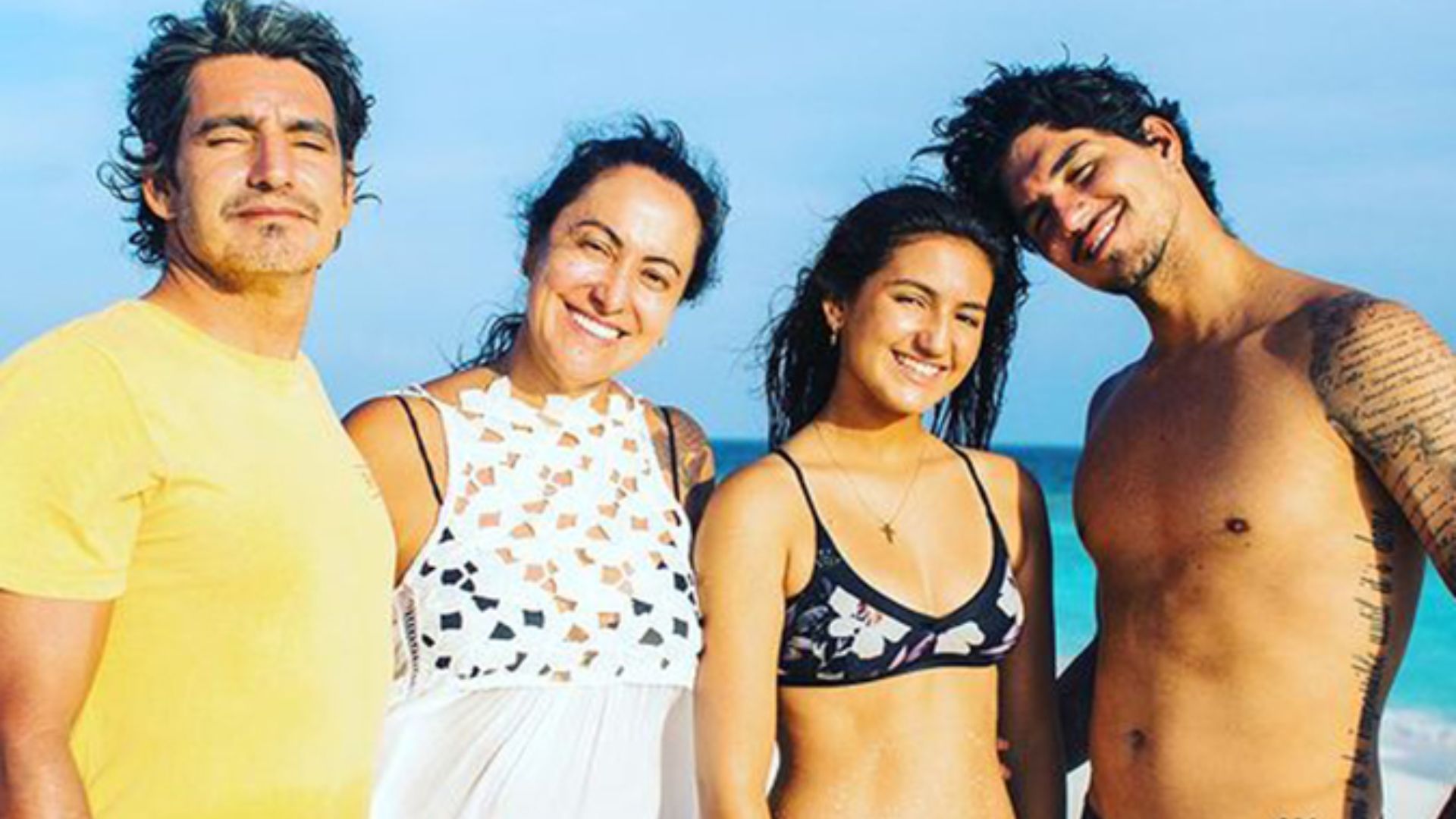 Gabriel Medina e família