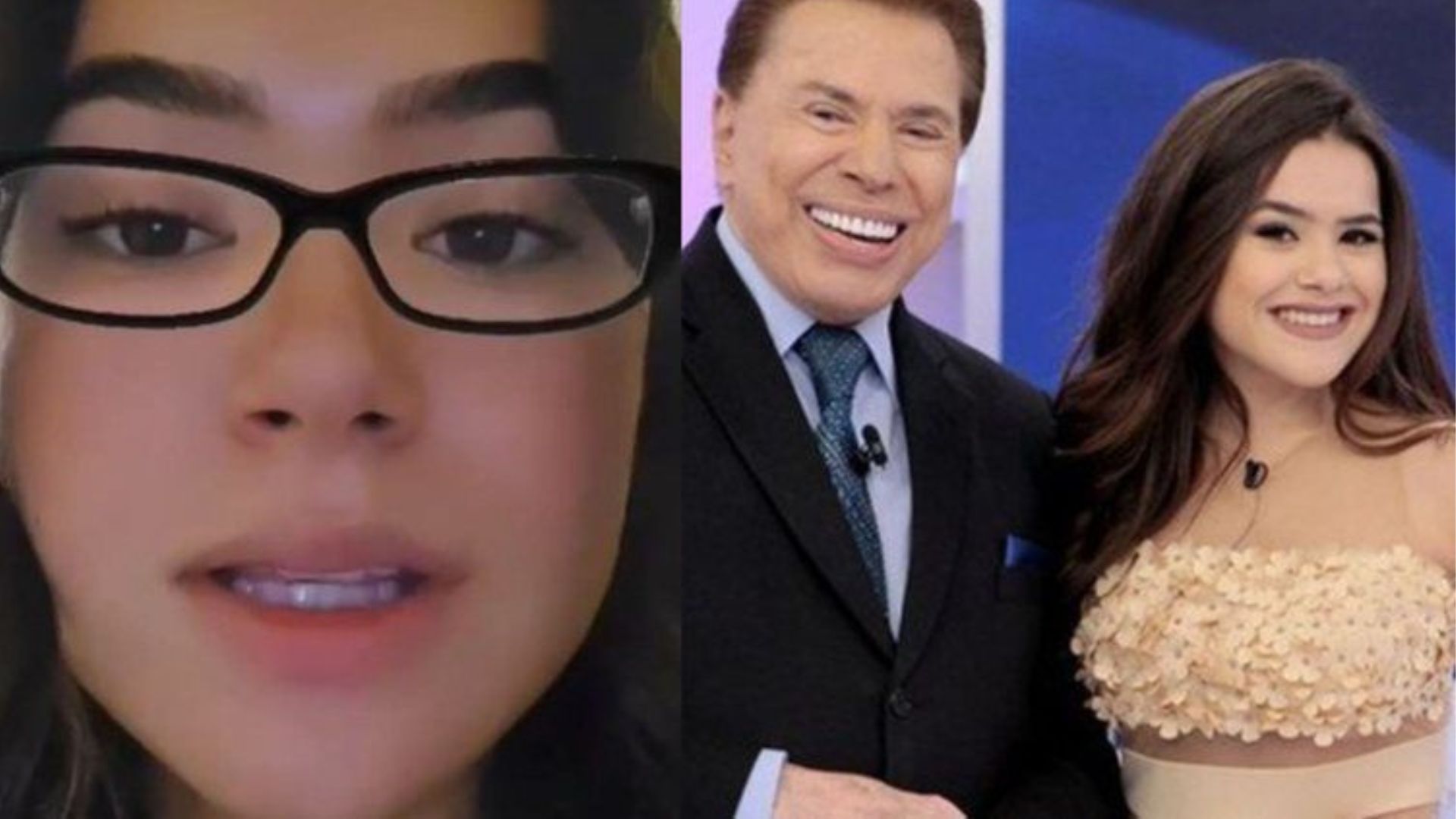 Maisa e Silvio Santos