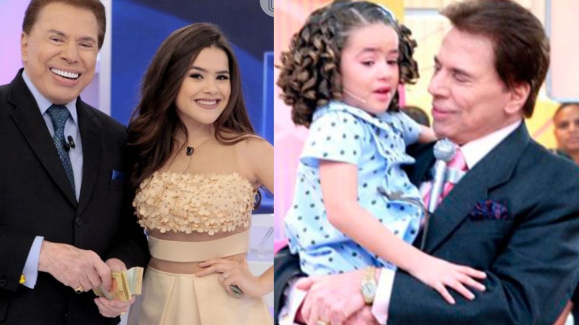 Maisa e Silvio Santos