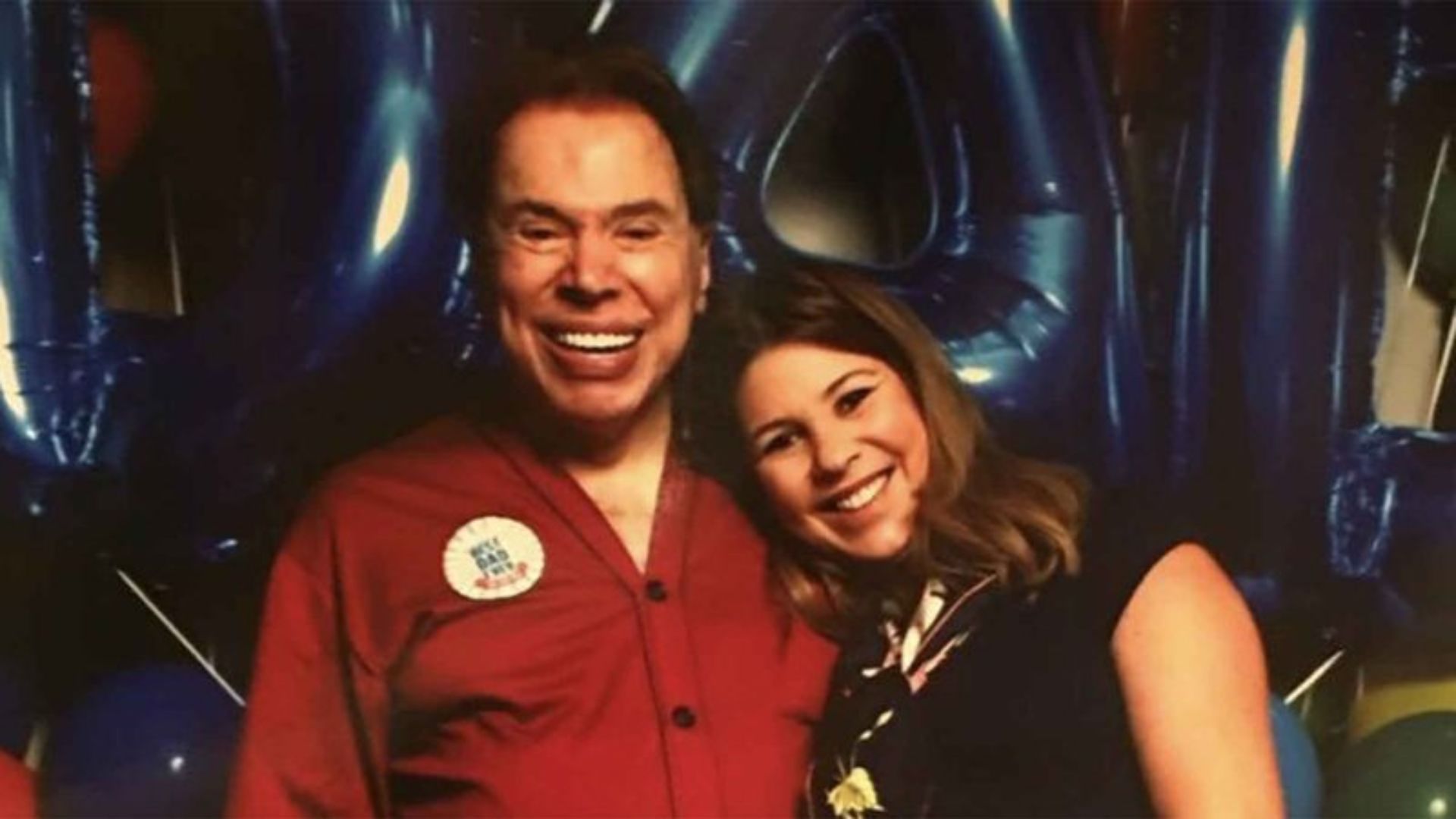 Silvio Santos e filha