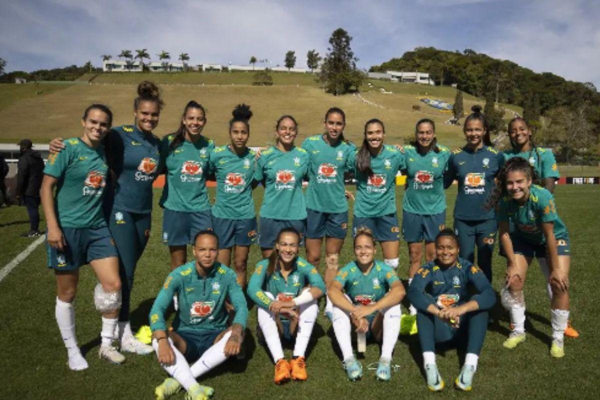 Jogadoras da Seleção Brasileira Feminina