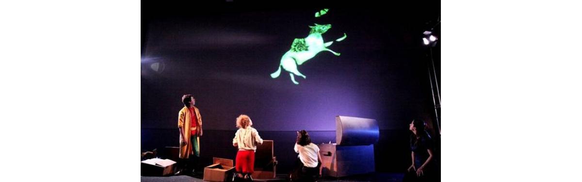 Última apresentação do espetáculo “Clarice no Palco – Brincar de Pensar”