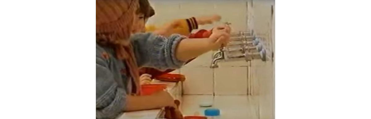 Aumente o som: Lava uma mão, lava a outra