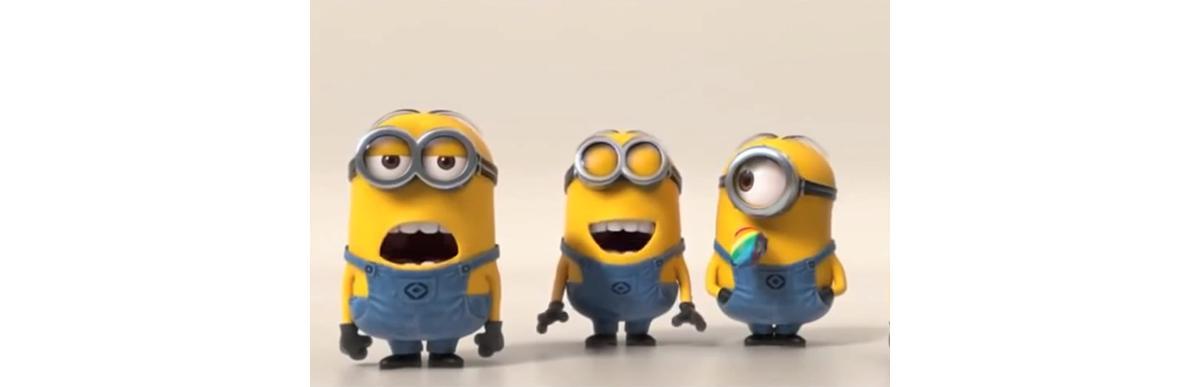 Aumente o som: cante banana com os minions